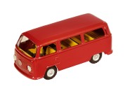 Auto VW mikrobus T2 červený kov 12cm v krabičke Kovap